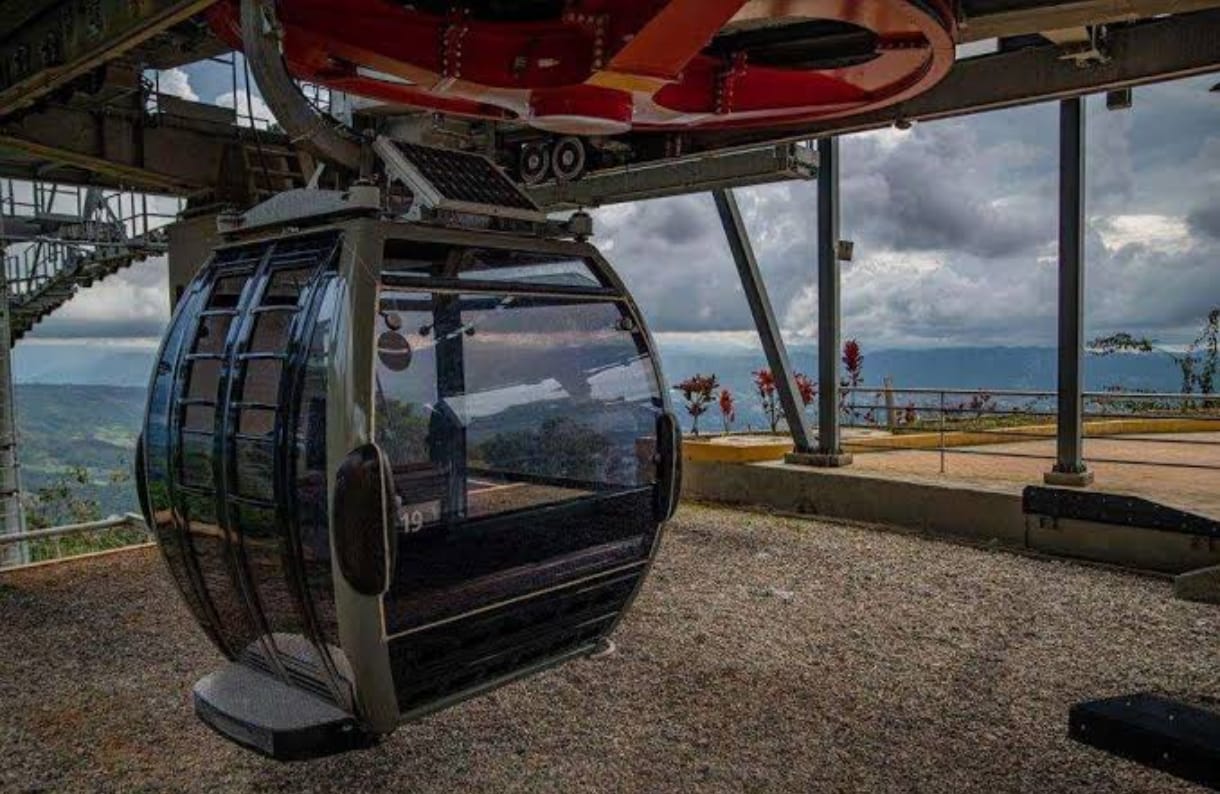 teleférico para subir al santísimo en bucaramanga