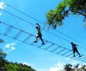 puente tibetano deprote extremo san gil