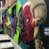 graffiti tour comuna 13, representa la lucha por las personas mas desfavorecidas.