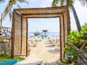 Luxury beach club cartagena