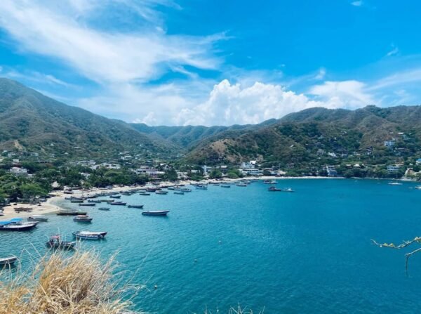 balneario de la población de taganga, lugar que visitamos en el tour minca taganga